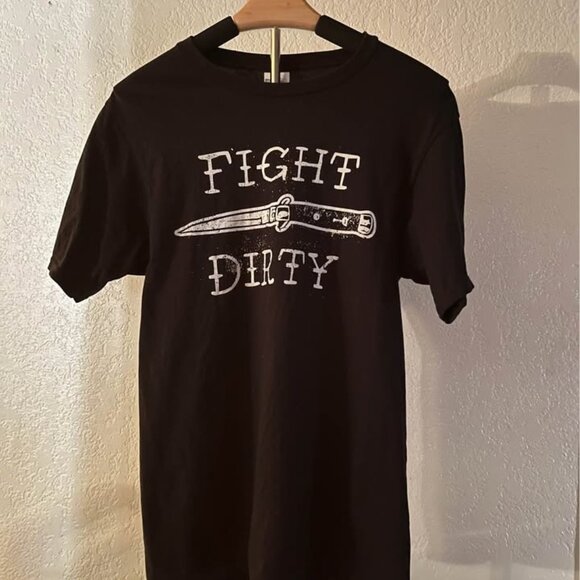Fight Dirty Graphic Tee, Small - Picture 9 of 9